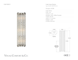 Eaton Linear Vägglampa måttskiss