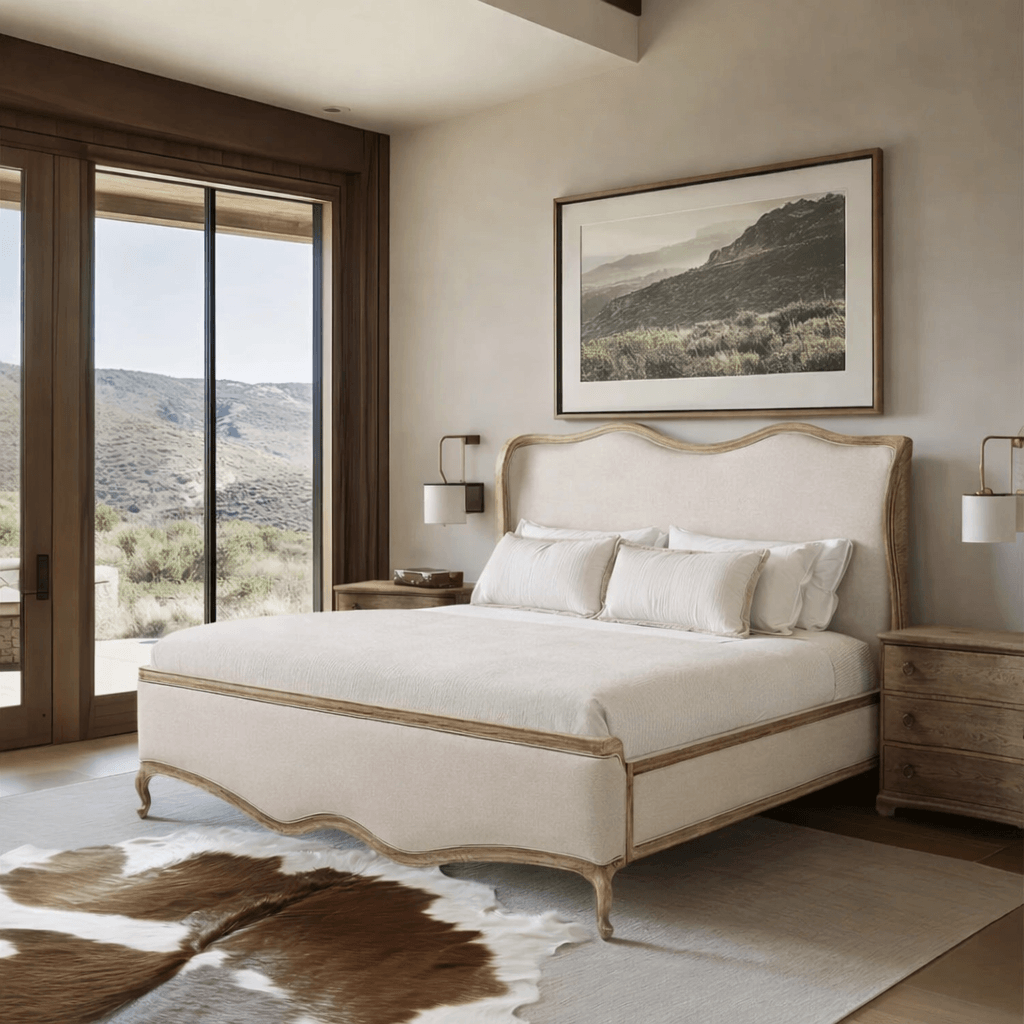 Echo Canyon Upholstered Bed - UK King - Jonathan Charles