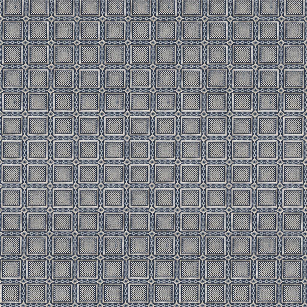 Edgecombe Needlepoint Blue — Ralph Lauren Home tyg