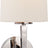 Polished Nickel with Linen Shade