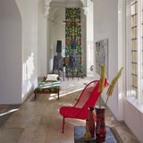Eleonora Velours Tyg — Designers Guild i miljö