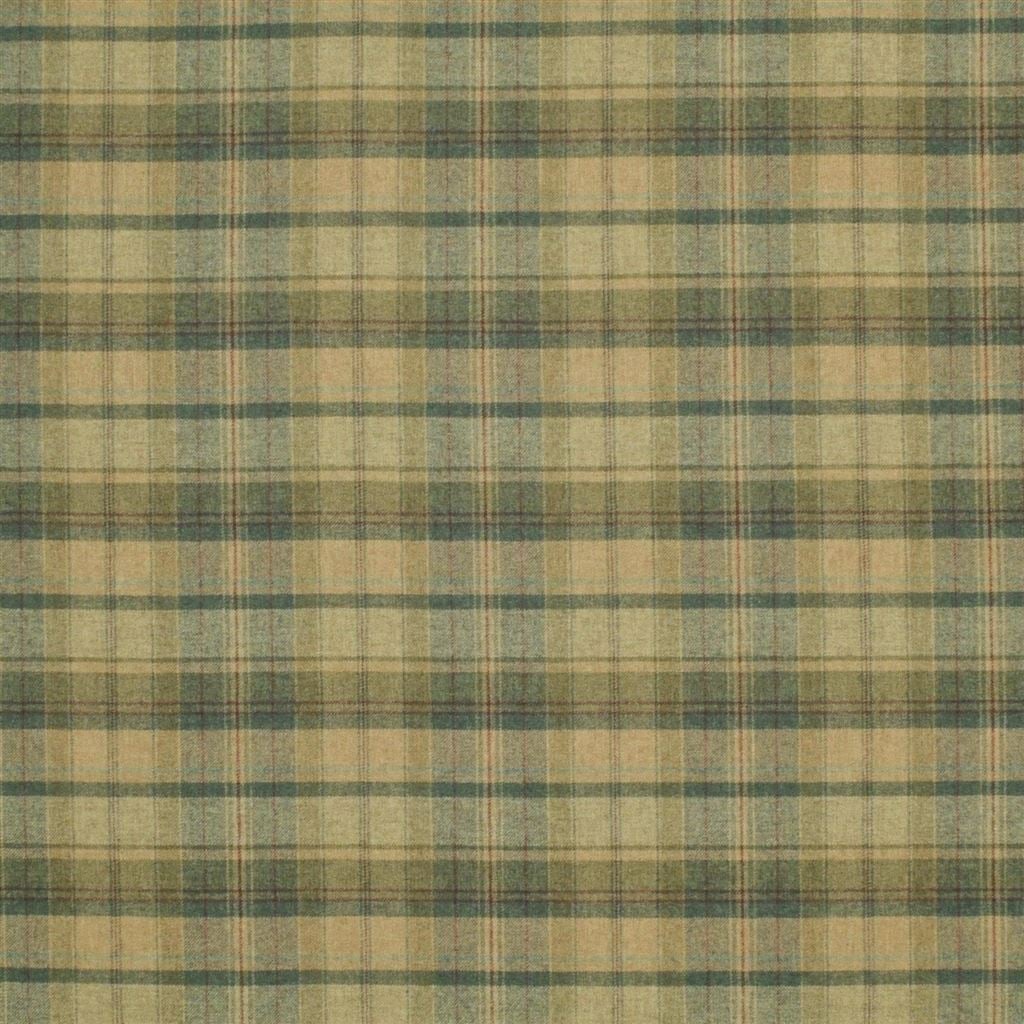 Eliott Plaid Lichenstone — Ralph Lauren Home tyg