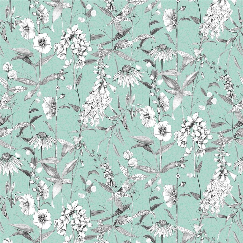 Emilie Aqua — Designers Guild tyg