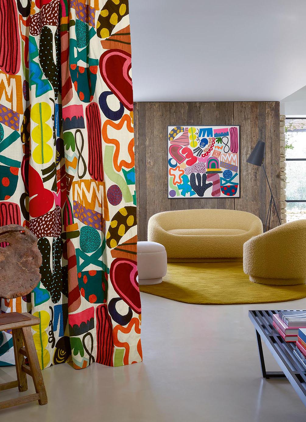 Emily room setting — Pierre Frey fabric