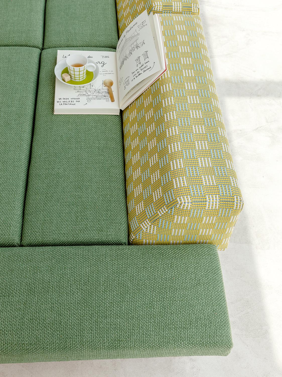 Espelette room setting — Pierre Frey fabric