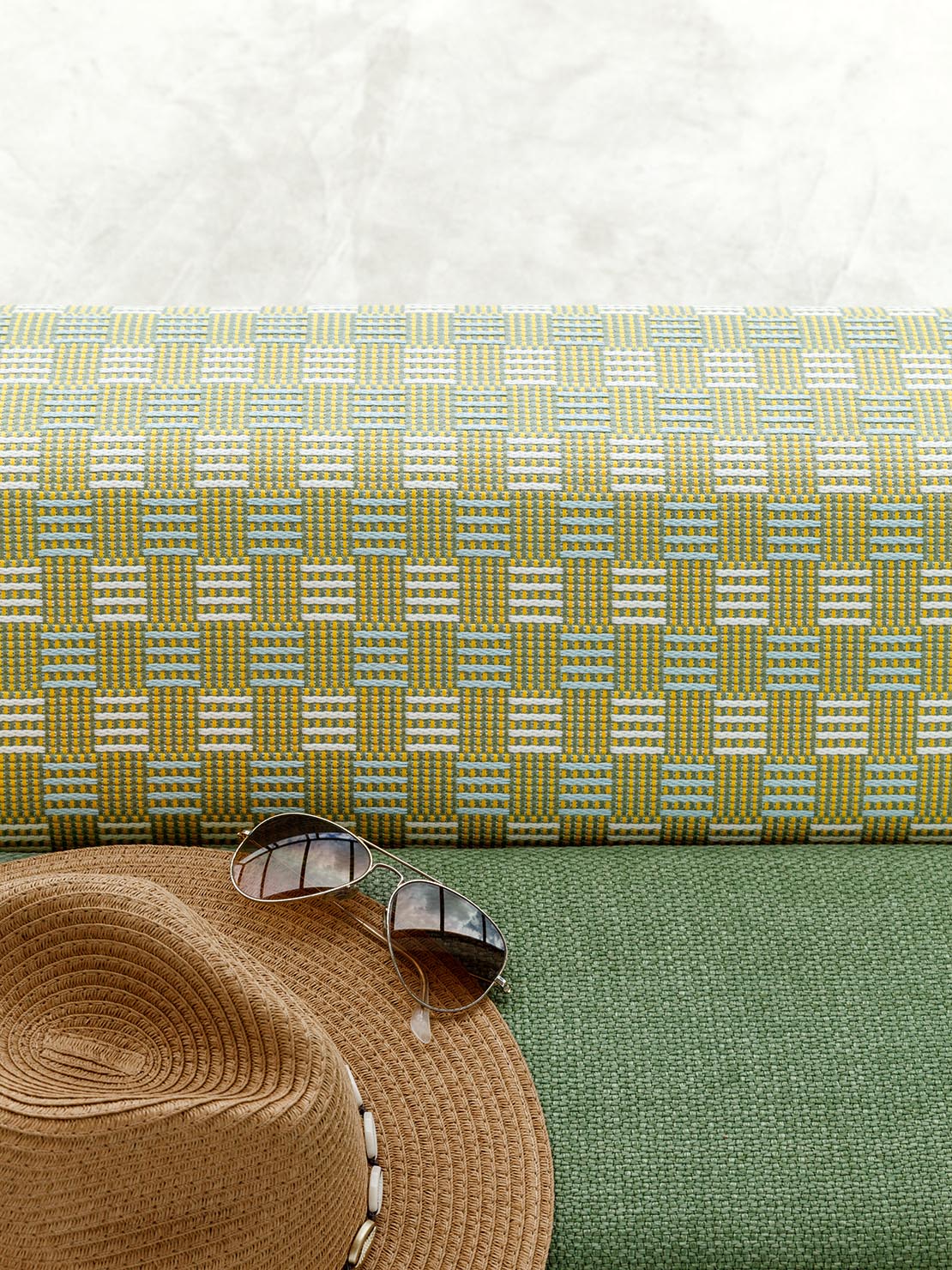 Espelette room setting — Pierre Frey fabric