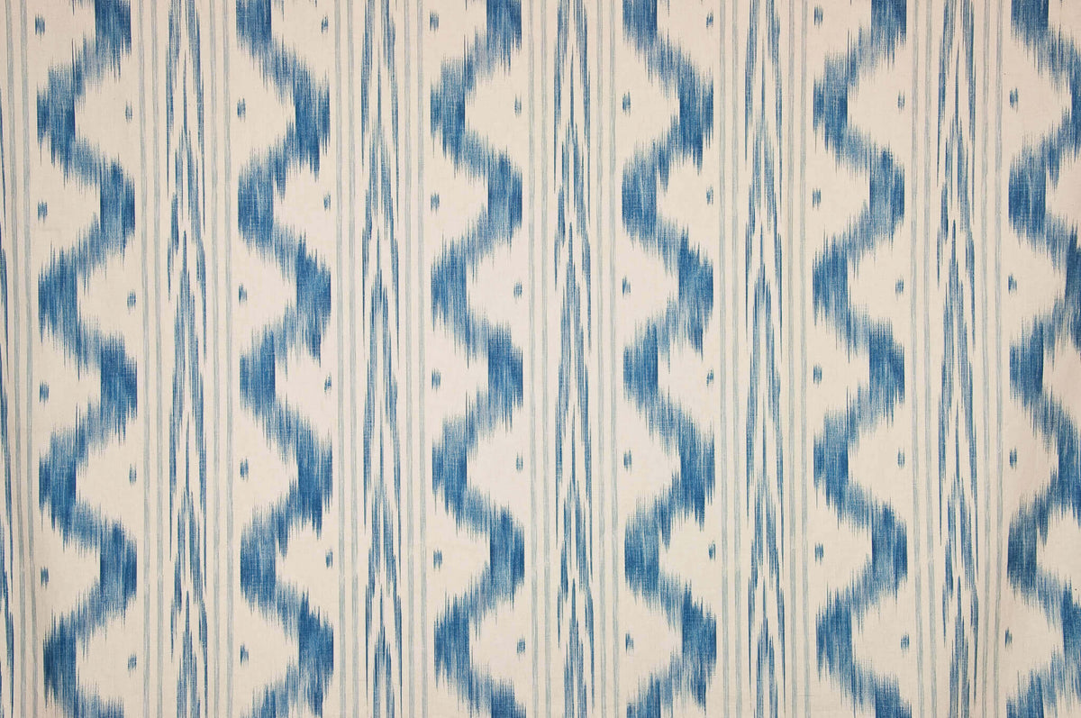 Toile de Nantes Bleu ancien — Pierre Frey stof