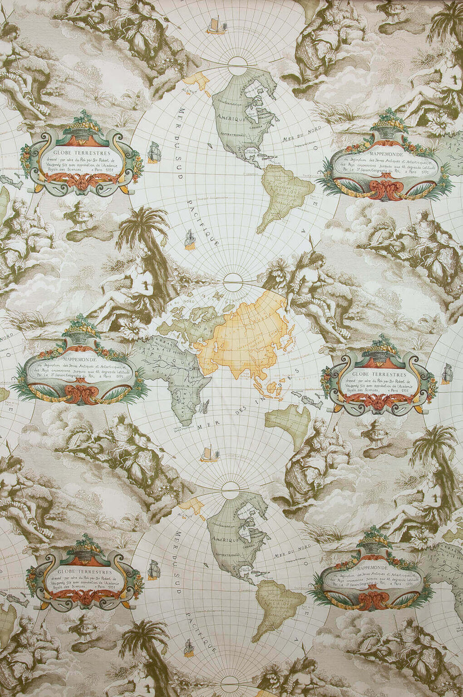 Planisphere Tyg — Pierre Frey