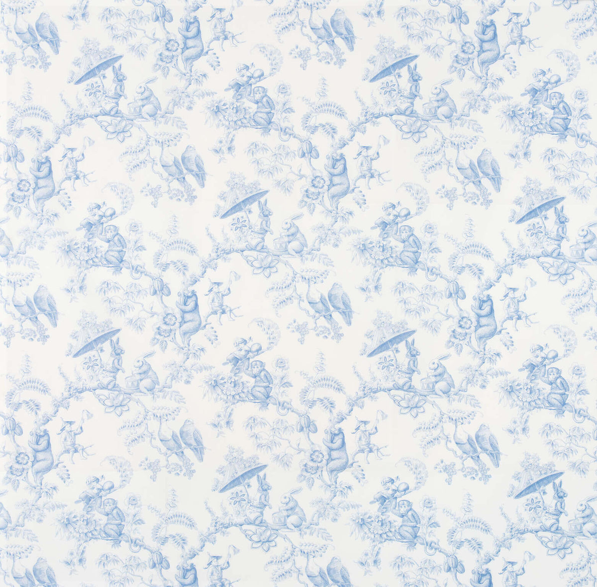 Ouistitis & Co Ciel — Pierre Frey tyg