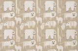 Leon & Zoe Sable — Pierre Frey fabric