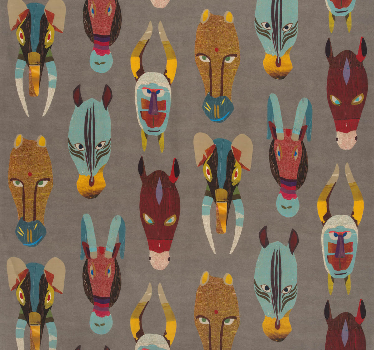Marabout Multicolore — Pierre Frey tyg
