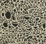 Moucharabieh Noir/lin — Pierre Frey fabric