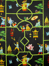 Les Singes Savants Noir — Pierre Frey fabric