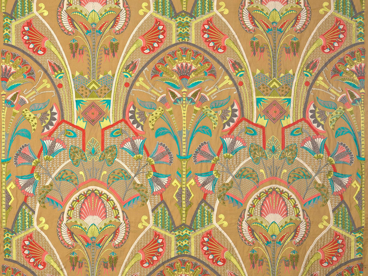 Fleurs d’Eau Ocre — Pierre Frey fabric