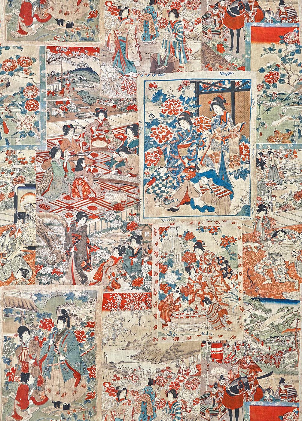 Ukiyoe Original — Pierre Frey -kangas