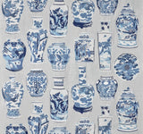 Qinghua Blue porcelain — Pierre Frey fabric