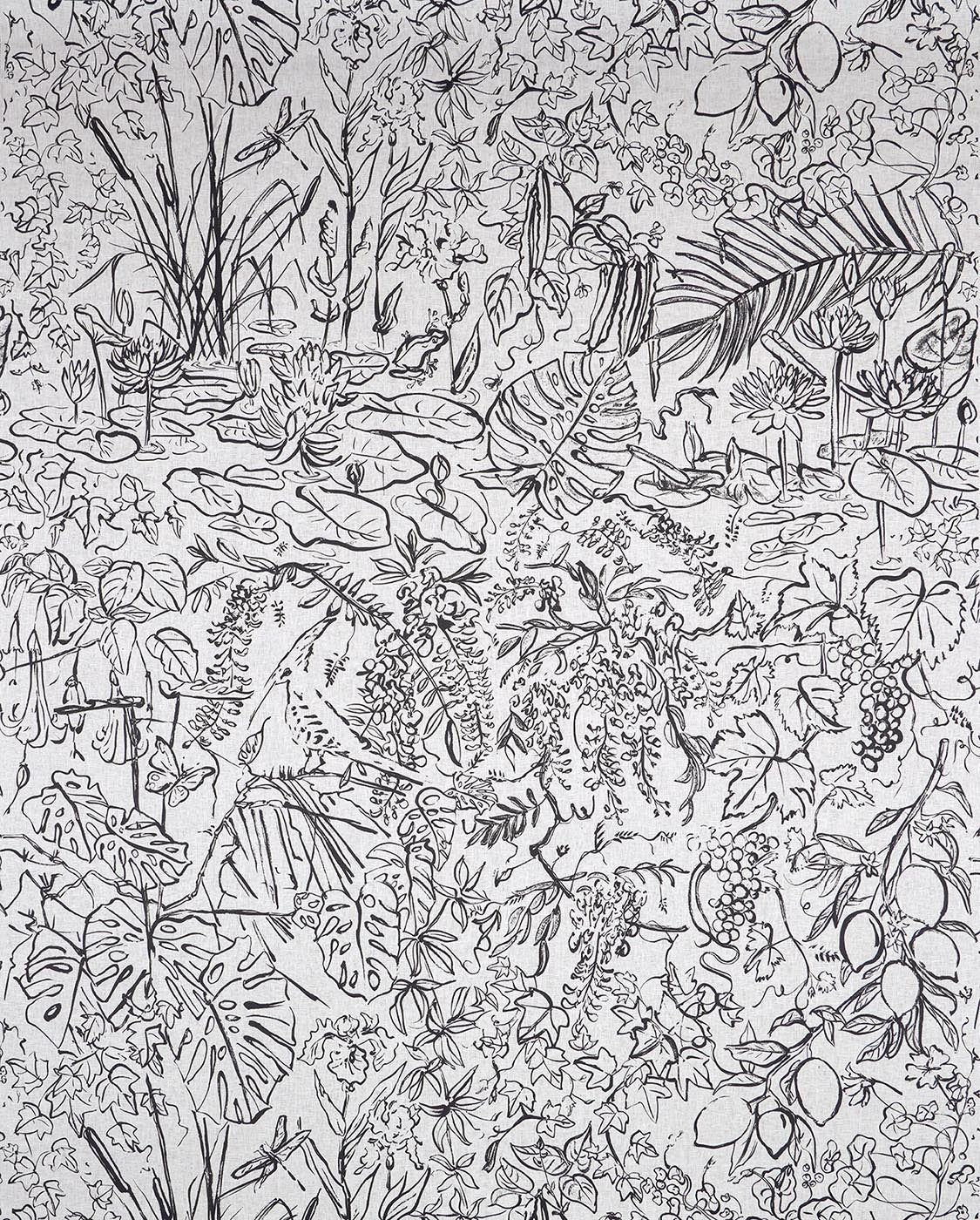 Flore Fusain — Pierre Frey tyg