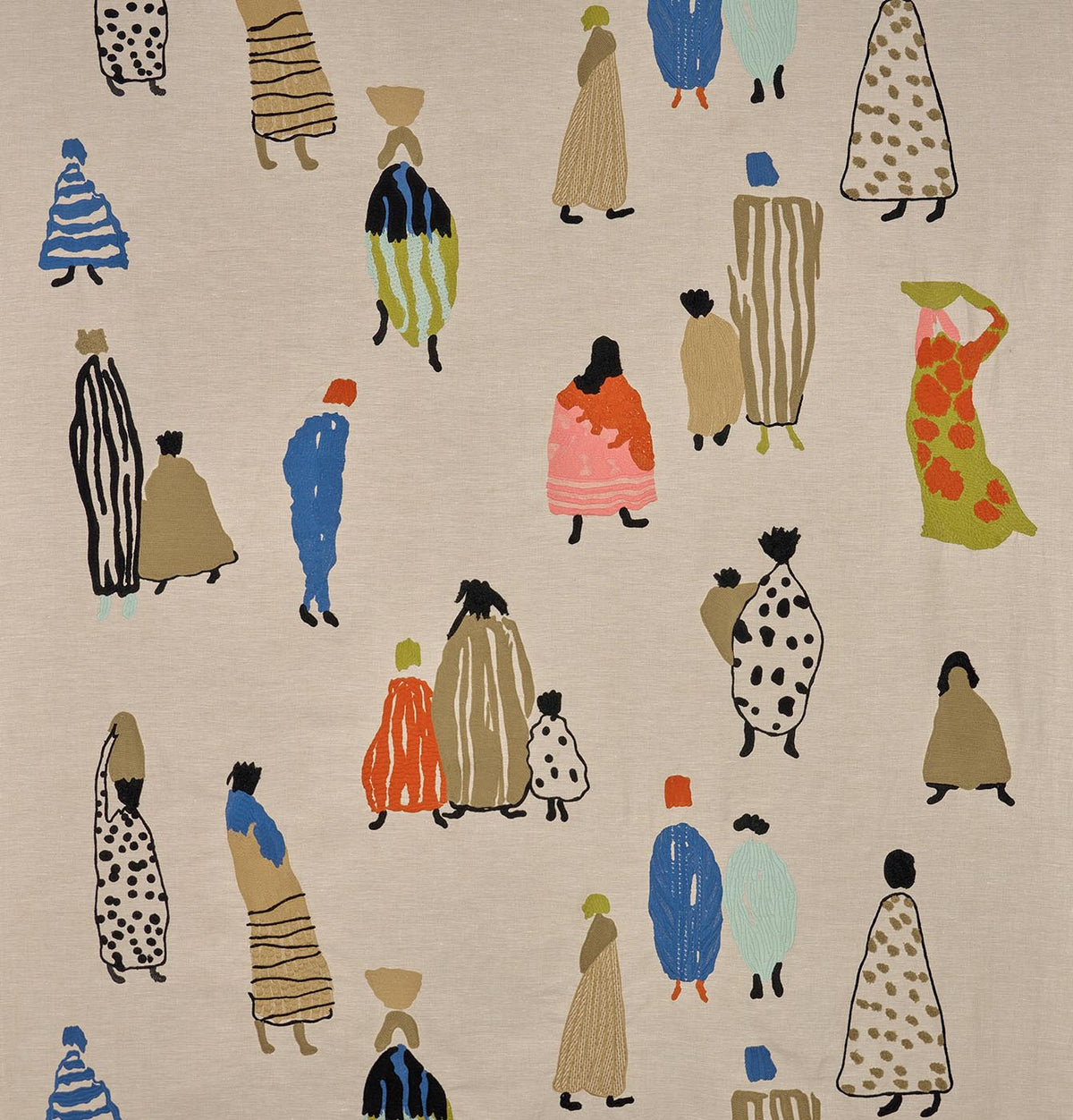 Bedouins MULTICOLORE — Pierre Frey fabric