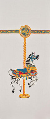 Le Zèbre du Carrousel MULTICOLORE — Pierre Frey fabric