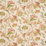 Belvedere Tomato/Olive — Colefax & Fowler tyg