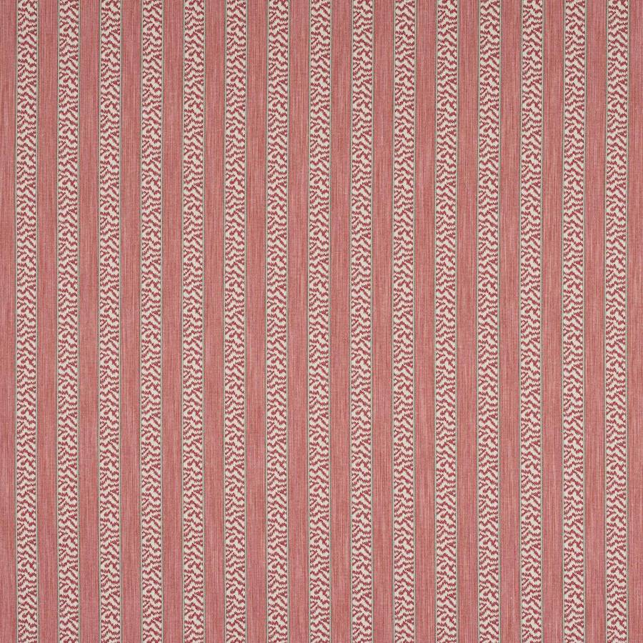 Tilney Stripe Red — Colefax & Fowler tyg