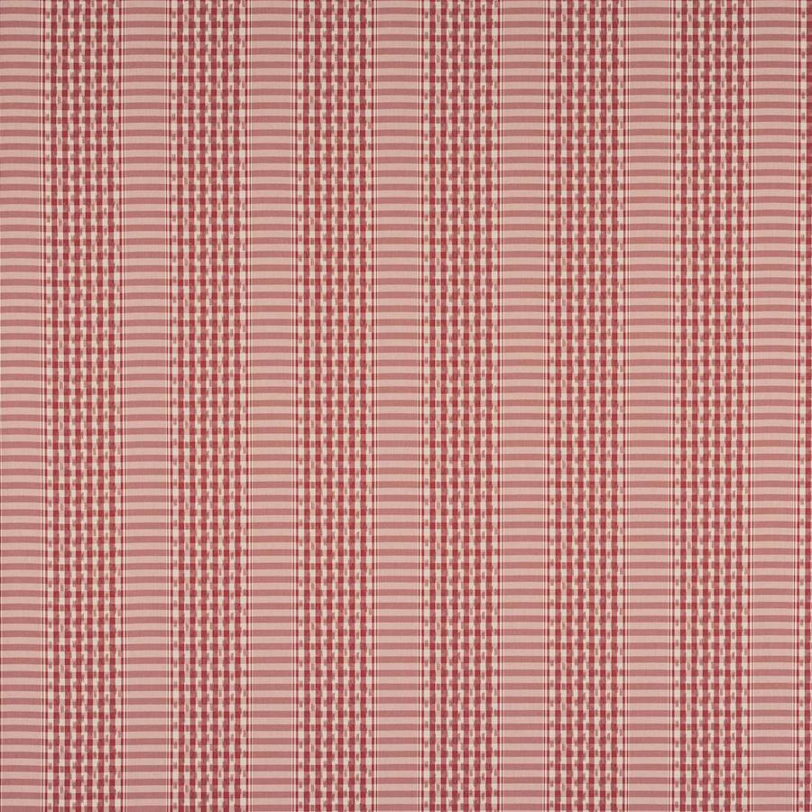 Langham Check Tomato — Colefax & Fowler tyg