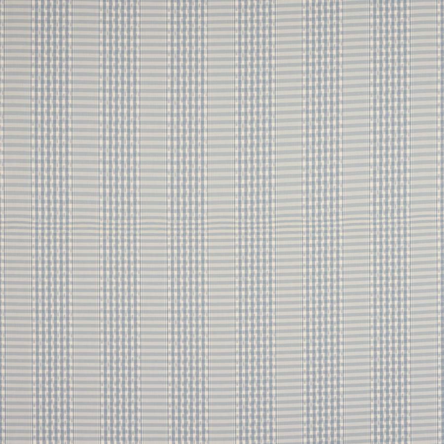 Langham Check Sky Blue — Colefax & Fowler tyg