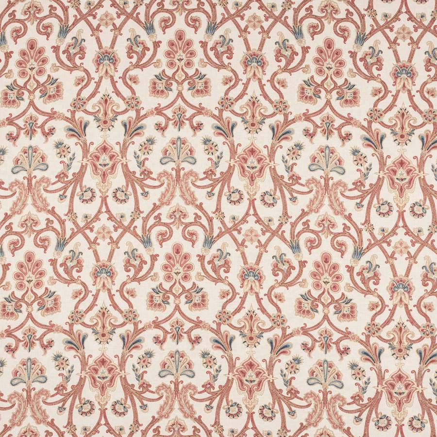 Furley Red — Colefax & Fowler tyg