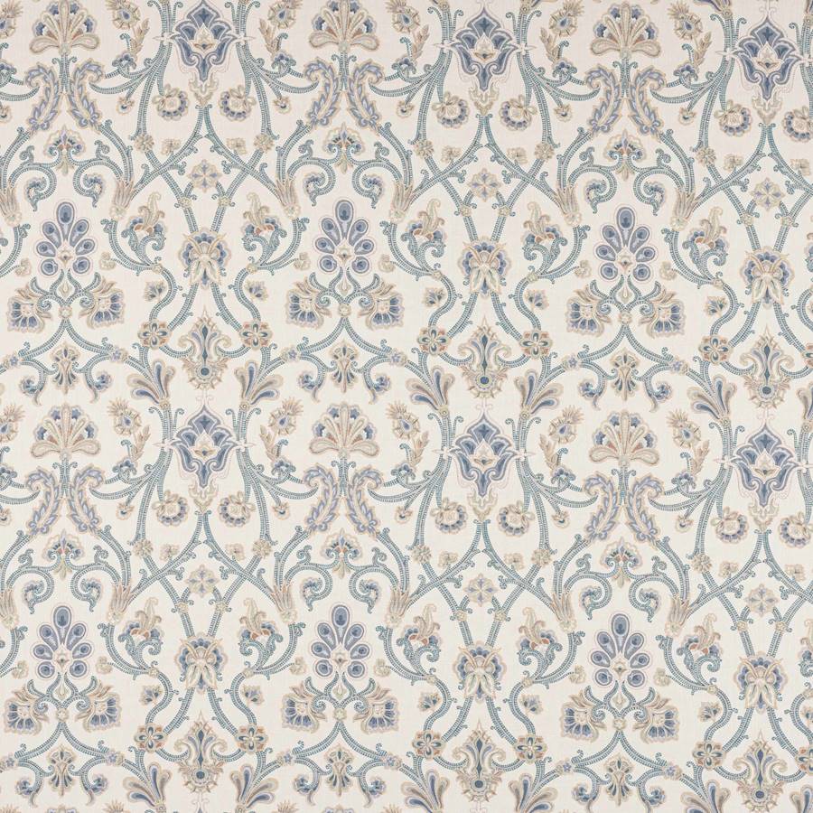 Furley Blue — Colefax & Fowler tyg