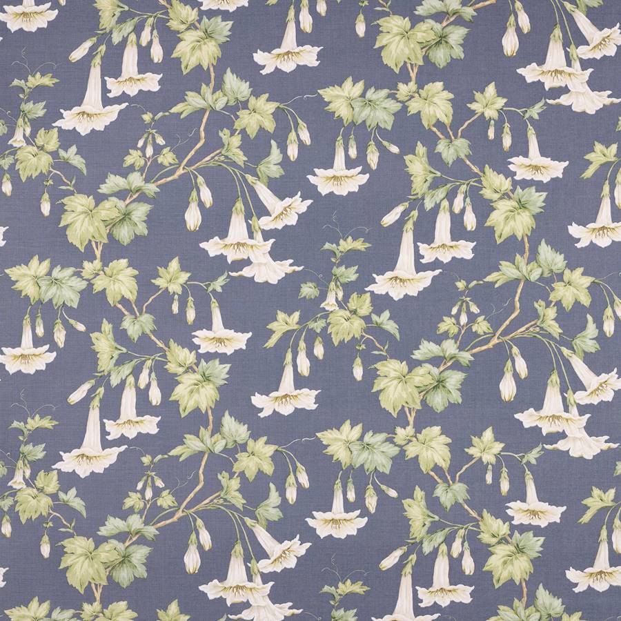 Yvette Navy Blue — Colefax & Fowler tyg