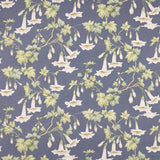 Yvette Navy Blue — Colefax & Fowler tyg