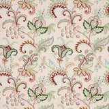 Roseto Red/Green — Colefax & Fowler tyg
