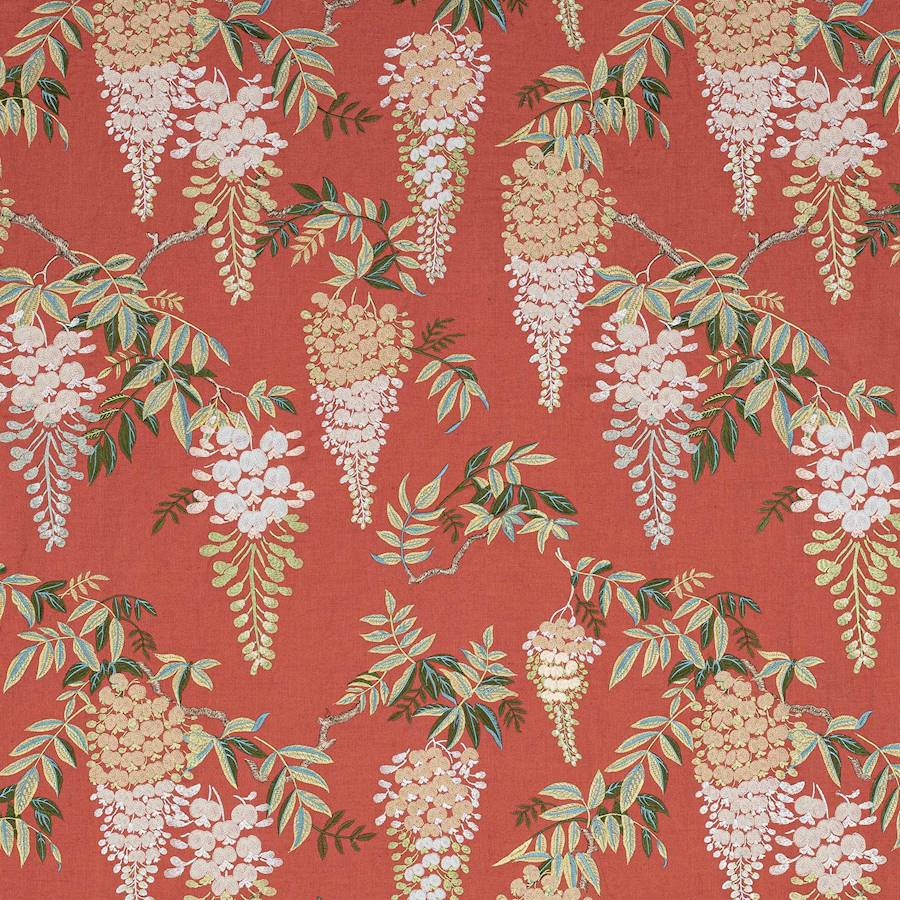 Heatherley Red — Colefax & Fowler tyg