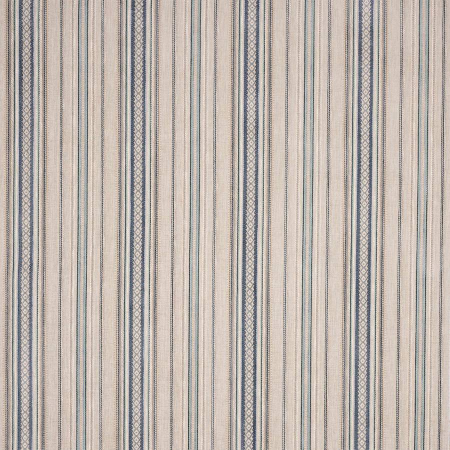 Ridgeway Stripe Blue — Colefax & Fowler tyg