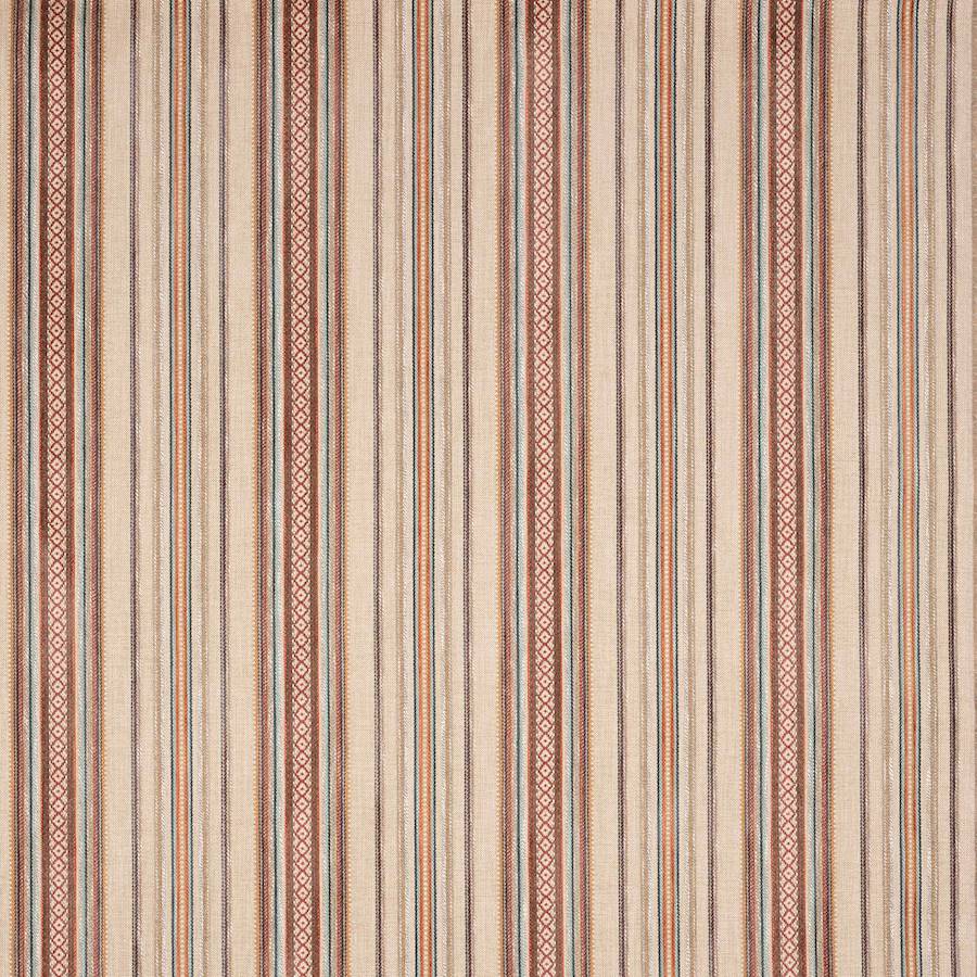 Ridgeway Stripe Multi — Colefax & Fowler tyg