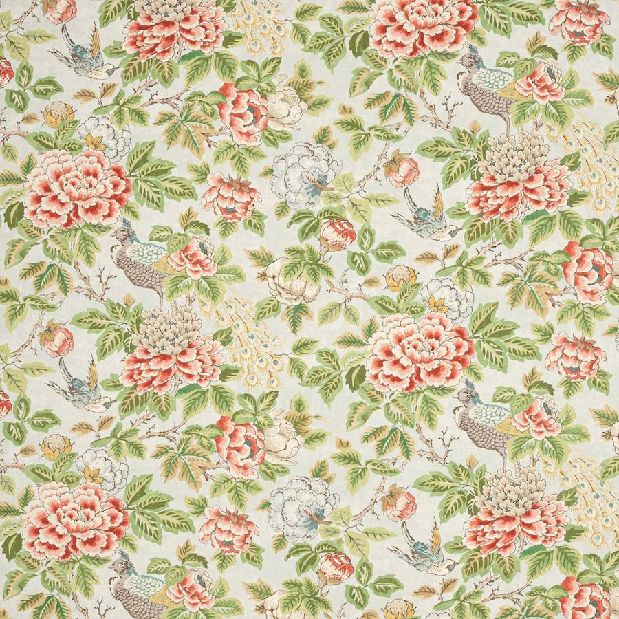 Chilgrove Aqua — Colefax & Fowler tyg