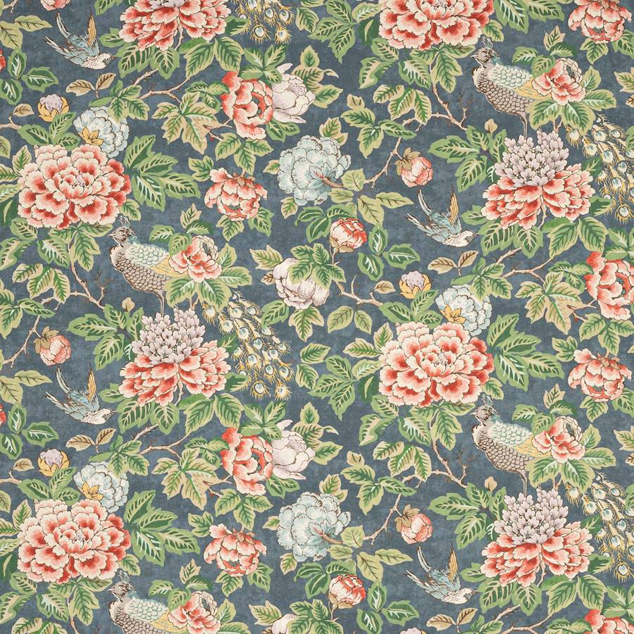 Chilgrove Navy — Colefax & Fowler tyg