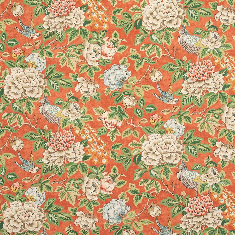 Chilgrove Red — Colefax & Fowler tyg