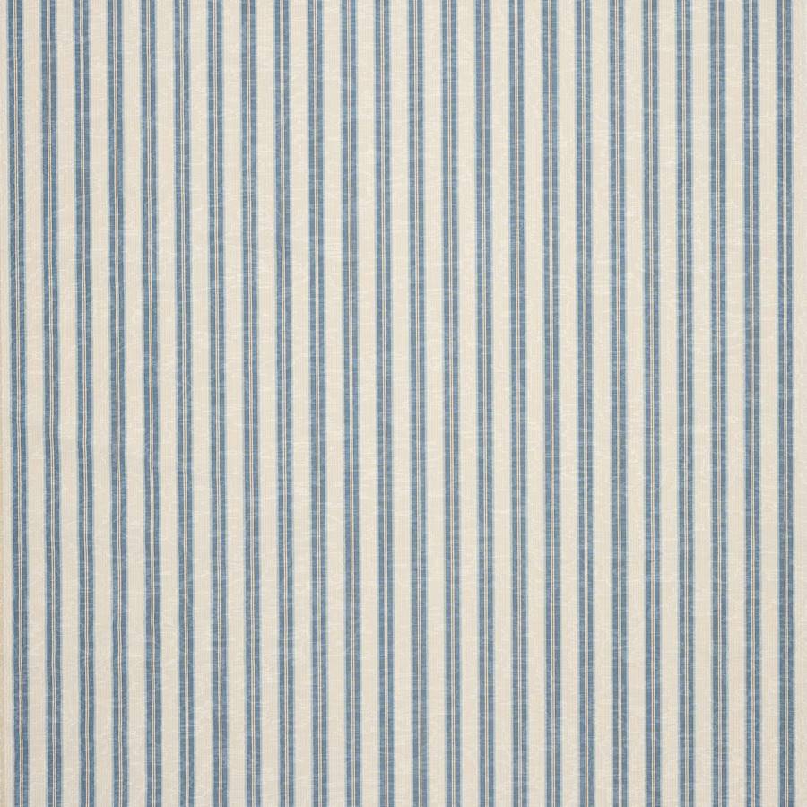 Thurloe Stripe Blue — Colefax & Fowler tyg