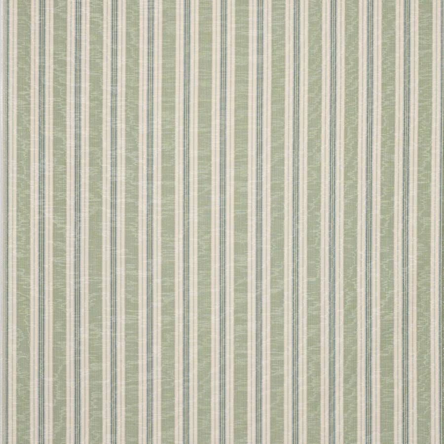 Drayton Stripe Forest Green — Colefax & Fowler tyg