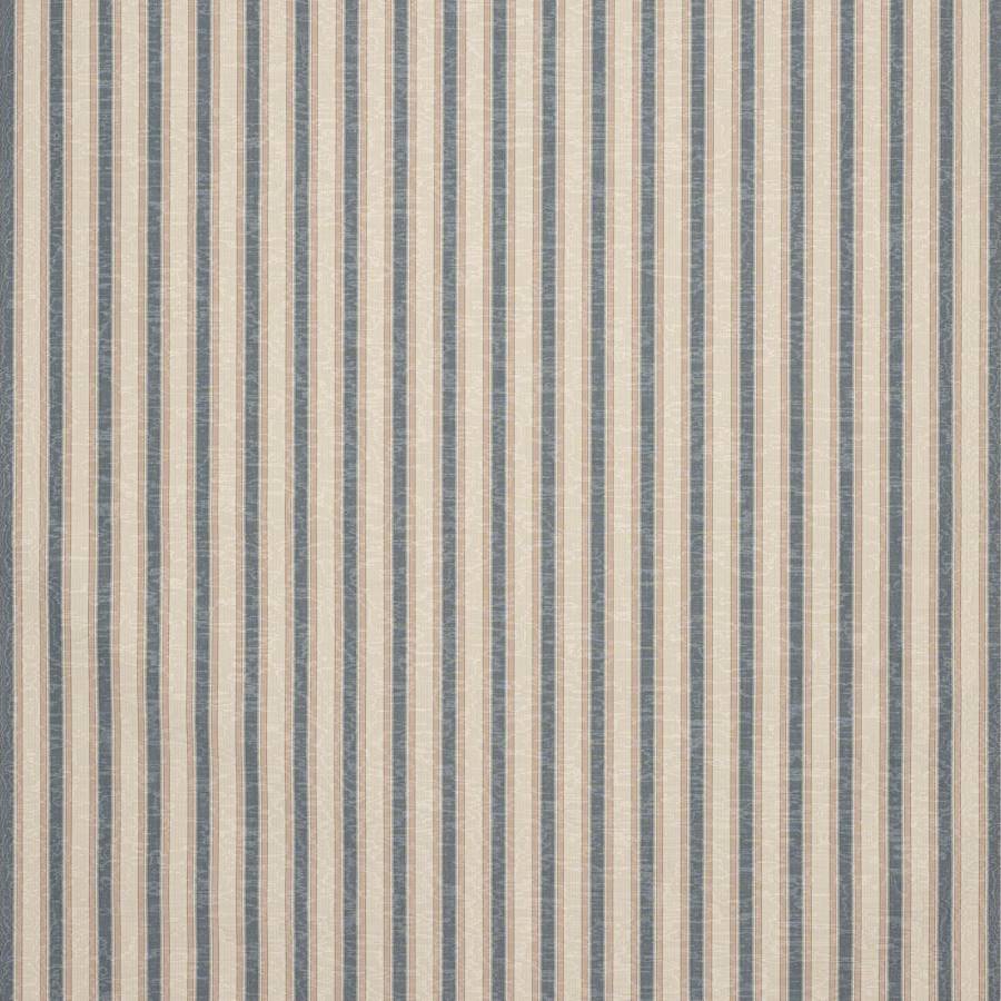 Colville Stripe Navy — Colefax & Fowler tyg