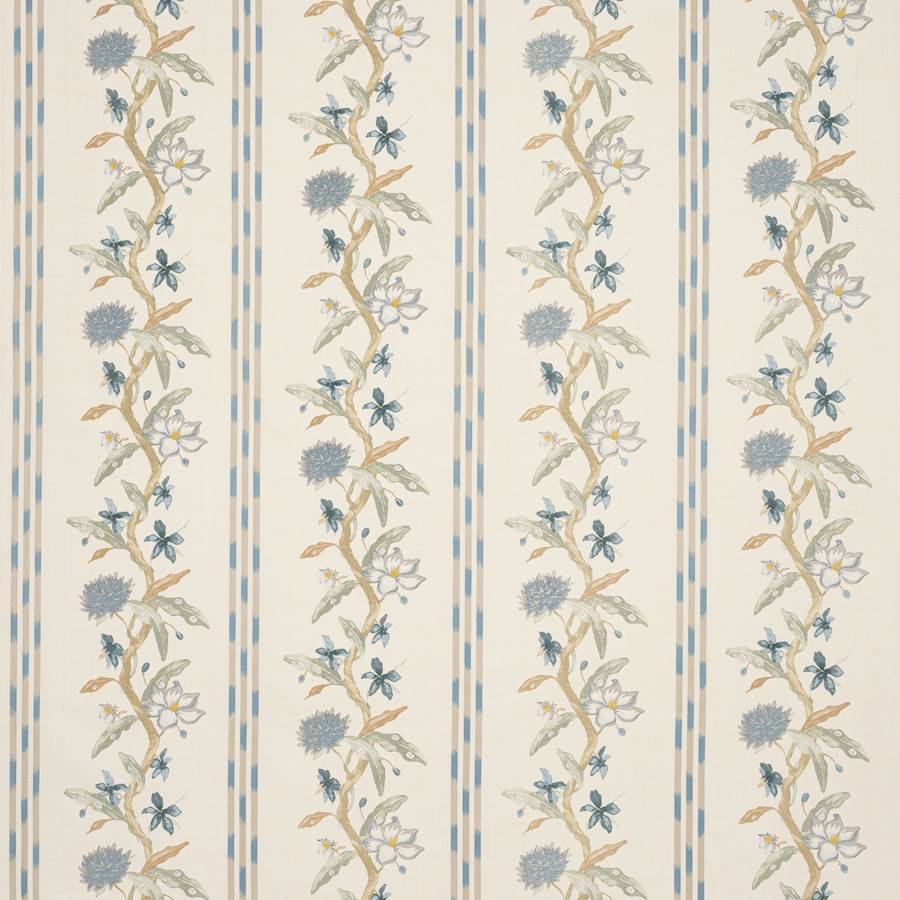 Harewood Blue/Green — Colefax & Fowler tyg