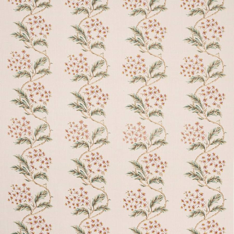 Cresswell Red/Green — Colefax & Fowler tyg