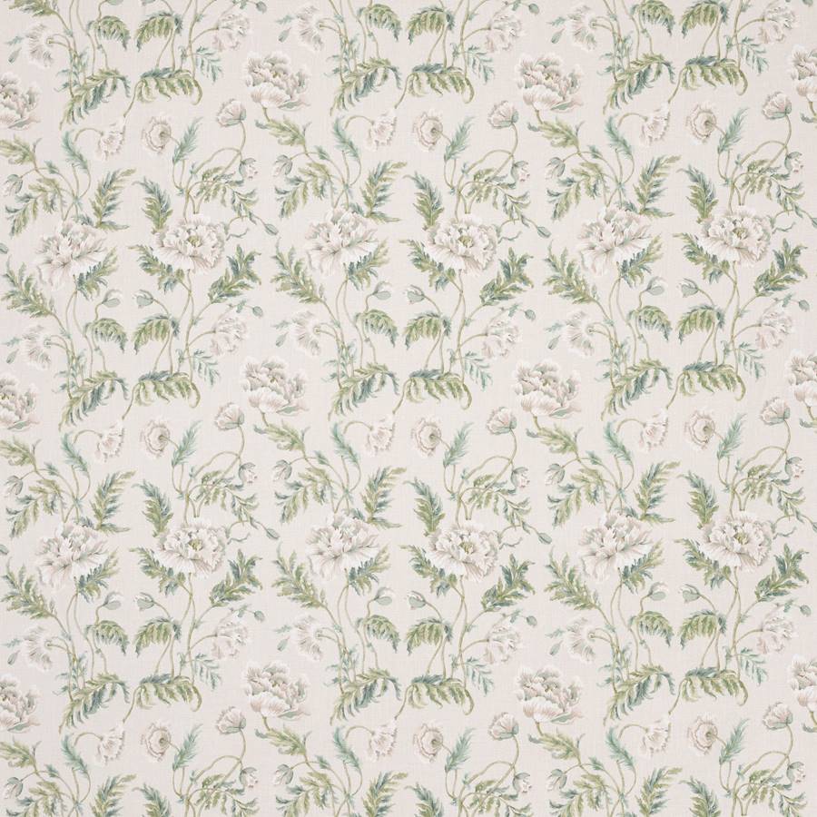 Eleanora Ivory/Green — Colefax & Fowler tyg