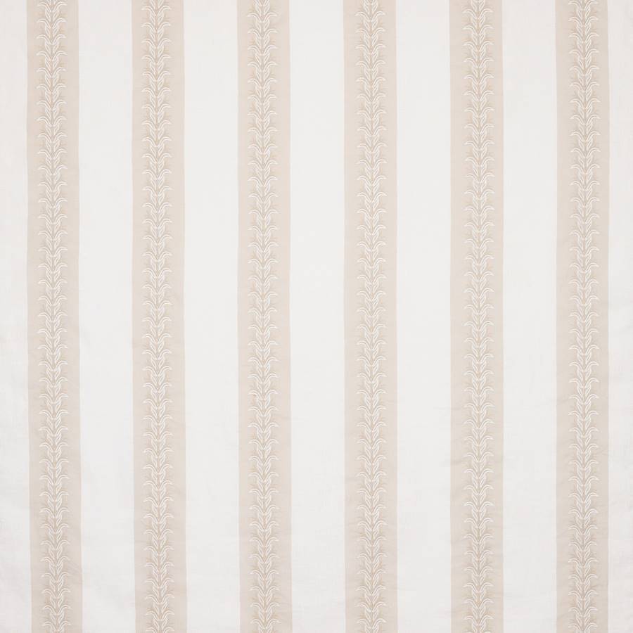 Barton Stripe Beige — Colefax & Fowler tyg