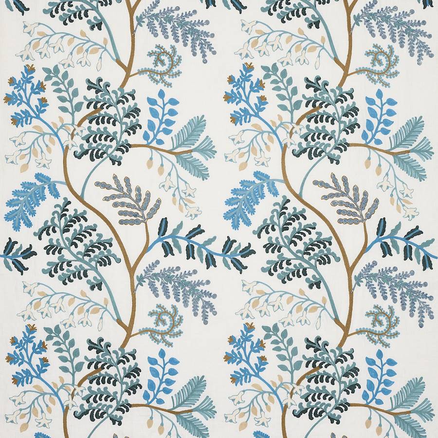 Ellerdine Blue — Colefax & Fowler tyg