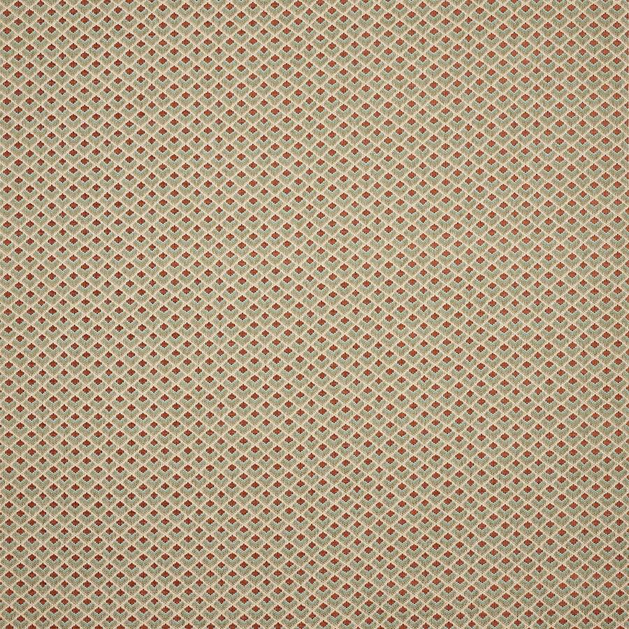 Fulbrook Red/Green — Colefax & Fowler tyg