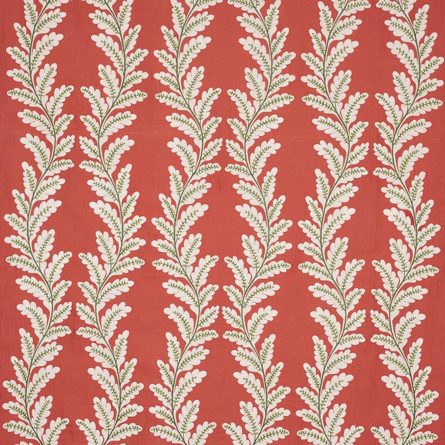 Clement Red — Colefax & Fowler tyg