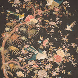 Belmont Trail Black — Colefax & Fowler tyg