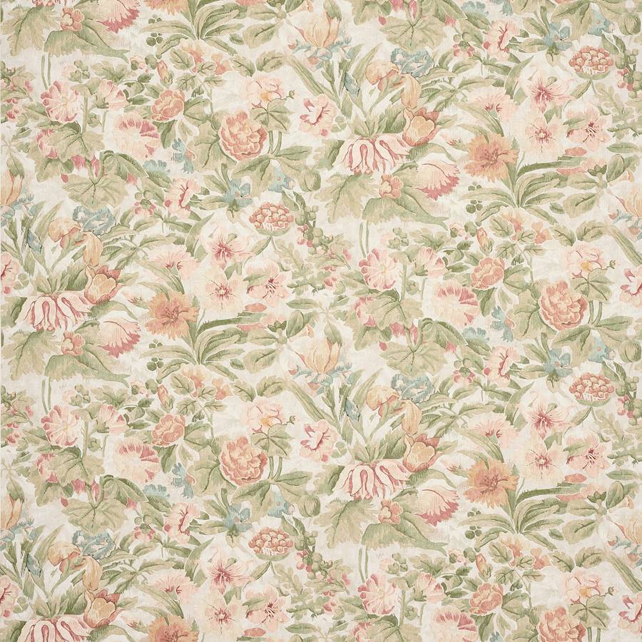 Montilly Pink/Green — Colefax & Fowler tyg